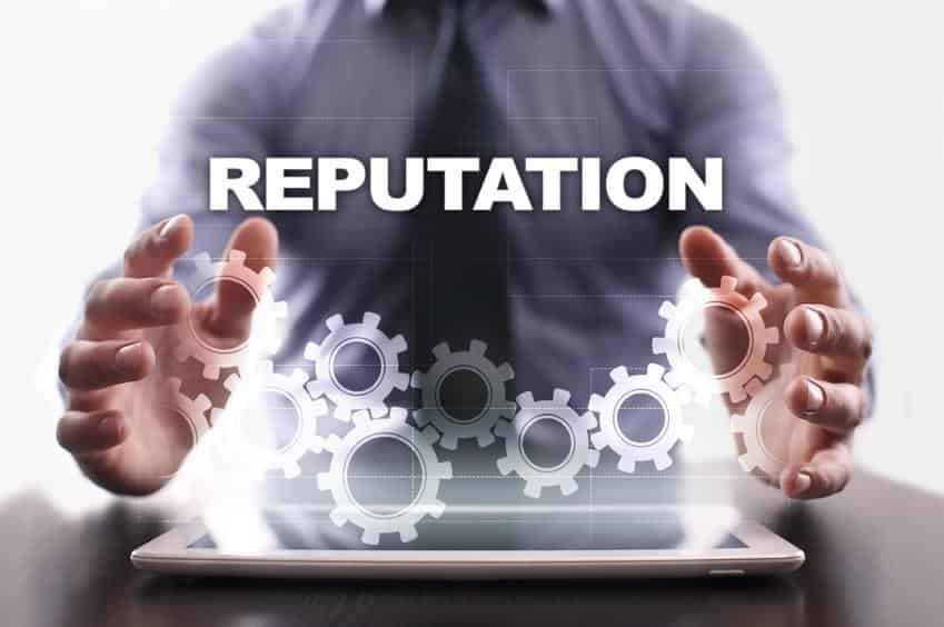 How can a company improve their reputation