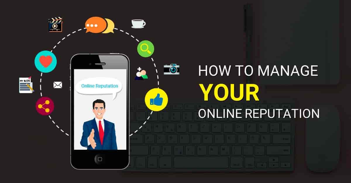 How do I manage myself online reputation