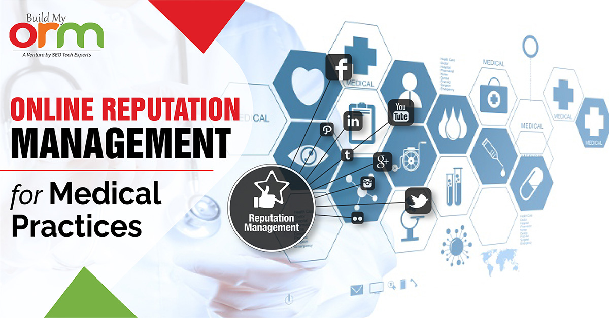 Online reputation management services for medical practices
