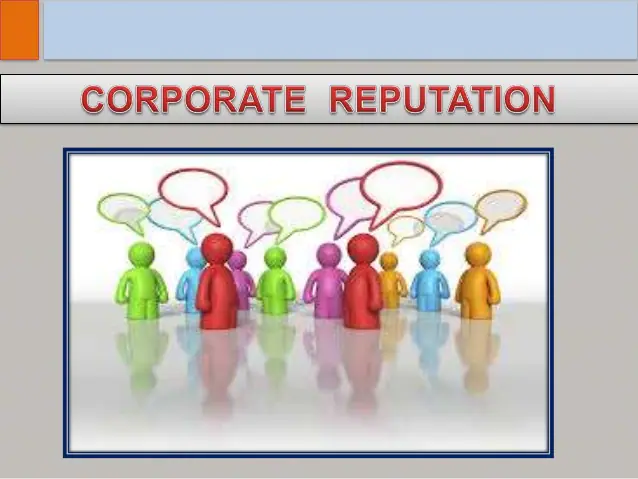 How do you build corporate reputation