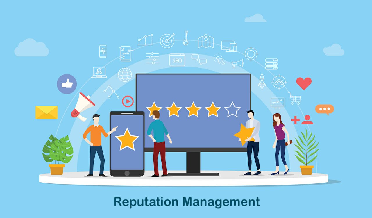 What are the three phases of reputation management