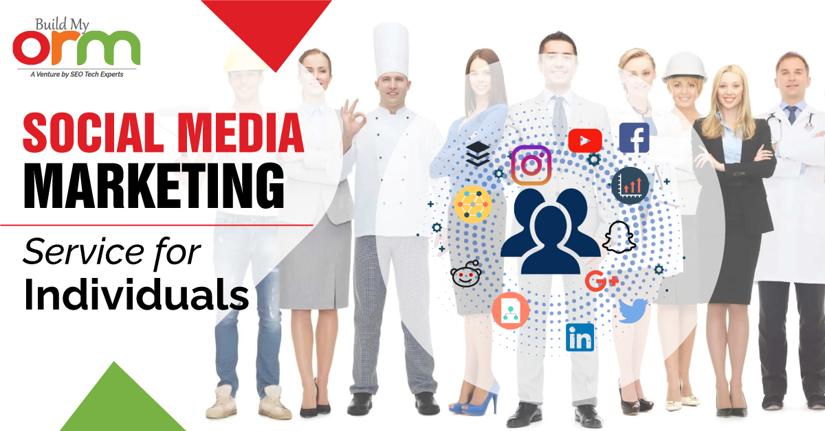 Social Media Marketing service for individuals